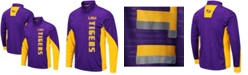 Colosseum Men's Purple LSU Tigers Bart Windshirt Quarter-Zip Pullover Jacket